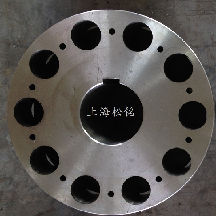 HL9柱销联轴器 松铭传动 d140xD410XL252 圆柱形内孔 花键轴孔 带键槽