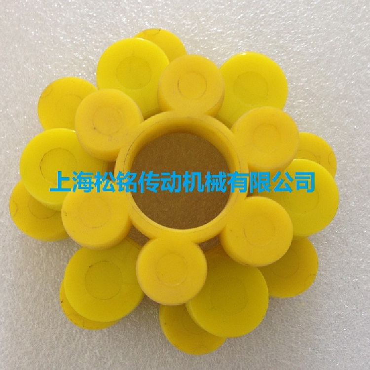 现货MT7梅花缓冲垫MT8/9/10/11/12聚氨酯弹性体六角八角十角瓣弹性圈上海松铭